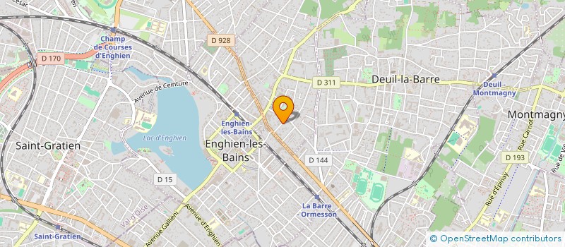 localisation de l'entreprise EBM à MONTMORENCY