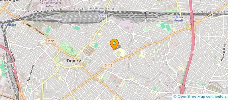 localisation de l'entreprise EBM 6 à DRANCY
