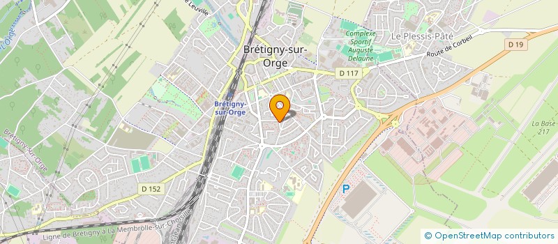 localisation de l'entreprise EBM CLEAN SERVICES à BRETIGNY-SUR-ORGE