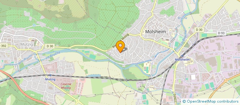 localisation de l'entreprise EBM DISTRIBUTION  DORLISHEIM