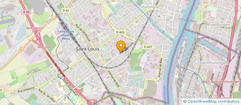 localisation de l'entreprise EBM SOLAIRE à SAINT-LOUIS