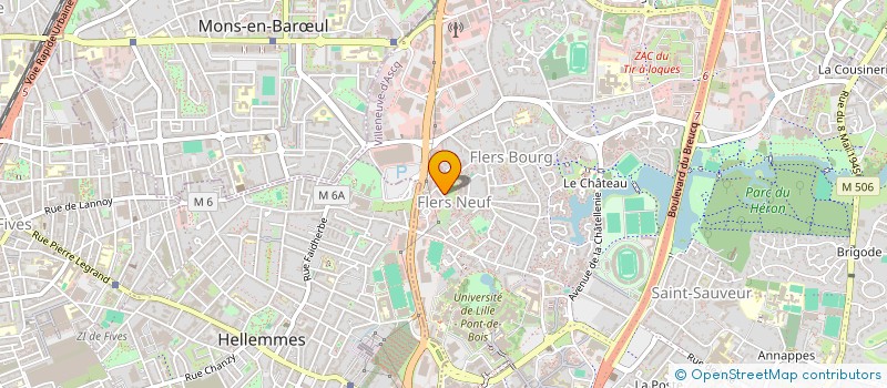 localisation de l'entreprise EBN  VILLENEUVE-D'ASCQ