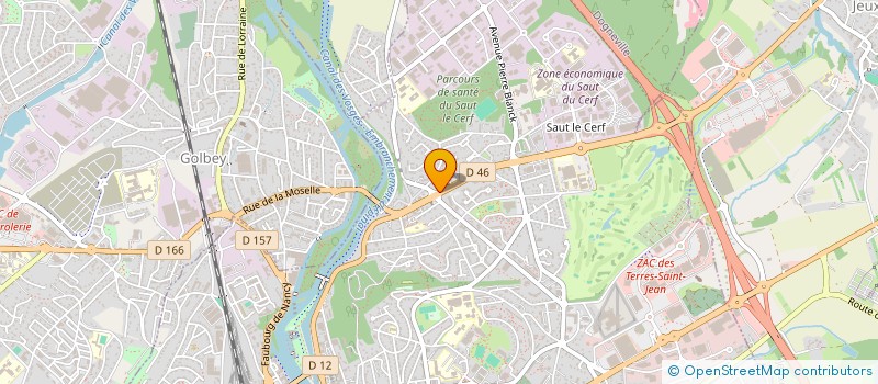 localisation de l'entreprise EBN à EPINAL