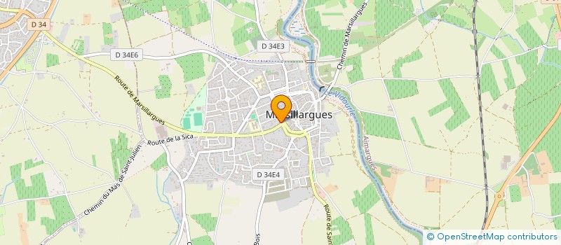 localisation de l'entreprise EBN CONCEPT à MARSILLARGUES