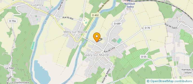 localisation de l'entreprise EBN CONSULTING  SAACY-SUR-MARNE