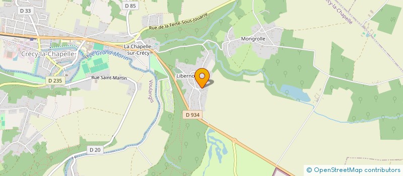 localisation de l'entreprise EBN IMMO  COUTEVROULT