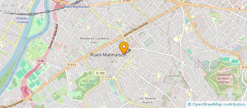 localisation de l'entreprise EBO CONSEIL à RUEIL-MALMAISON