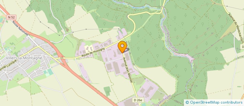 localisation de l'entreprise EBO SYSTEMS  VILLERS-LA-MONTAGNE