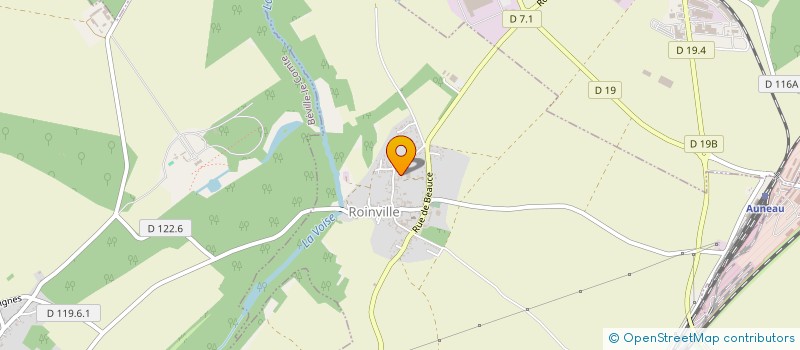 localisation de l'entreprise EBPRODUCTIONS à ROINVILLE