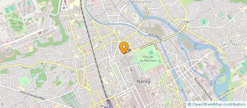 localisation de l'entreprise EBS 1  NANCY