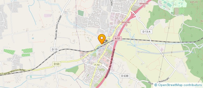 localisation de l'entreprise EBS  VENELLES