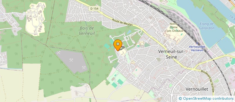 localisation de l'entreprise EBS ECO ENERGIE  VERNEUIL-SUR-SEINE