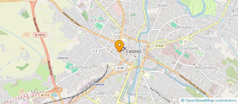 localisation de l'entreprise EBS IMMOBILIER LYON  CASTRES