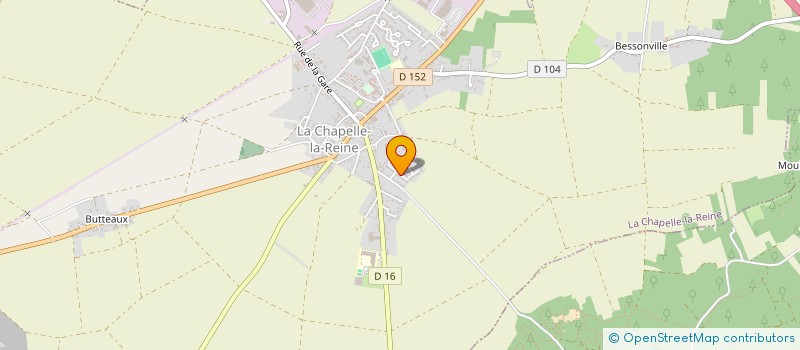 localisation de l'entreprise EBS SERVICES  LA CHAPELLE-LA-REINE