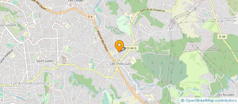 localisation de l'entreprise EBSR à MARSEILLE