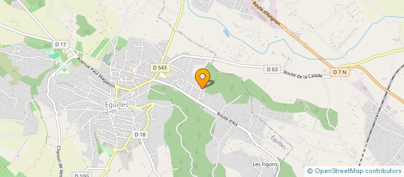 localisation de l'entreprise EBT  AIX-EN-PROVENCE