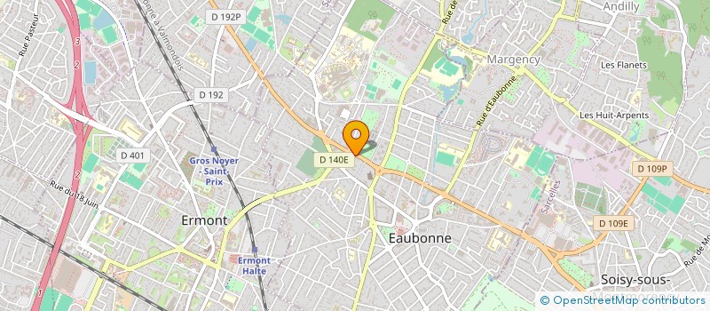 localisation de l'entreprise EBTP MAC NEE à EAUBONNE