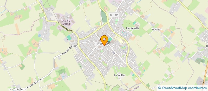 localisation de l'entreprise EBUILDER GROUP à LINSELLES