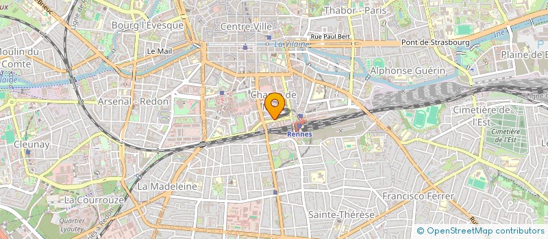 localisation de l'entreprise EBULLI'SENS à RENNES