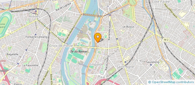 localisation de l'entreprise EBULLITION  TOULOUSE