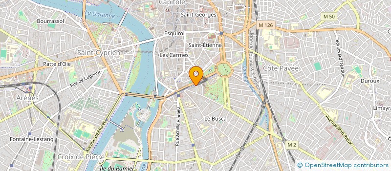 localisation de l'entreprise EBULLITIONS  TOULOUSE