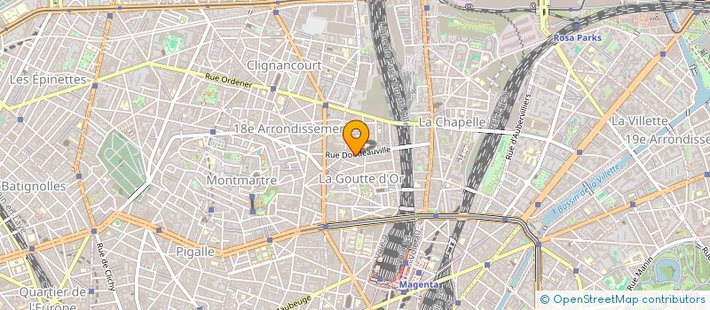 localisation de l'entreprise EBUR  PARIS