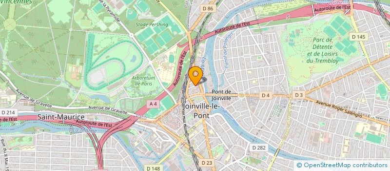 localisation de l'entreprise EBUSINESS EXPERT à JOINVILLE-LE-PONT