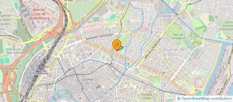 localisation de l'entreprise EC 2MM  STRASBOURG