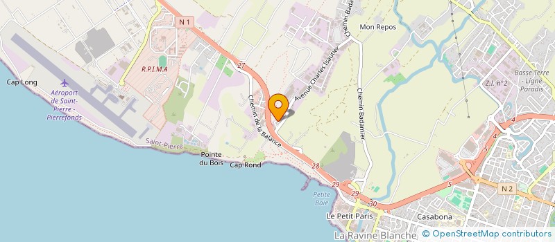 localisation de l'entreprise EC AUDIT  SAINT-PIERRE