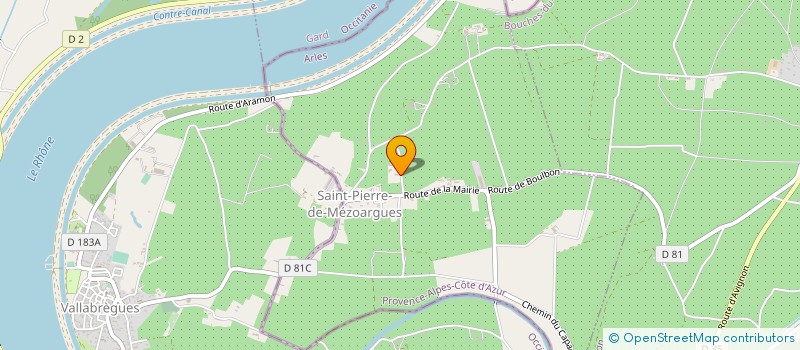 localisation de l'entreprise EC BARTHELEMY à SAINT-PIERRE-DE-MEZOARGUES