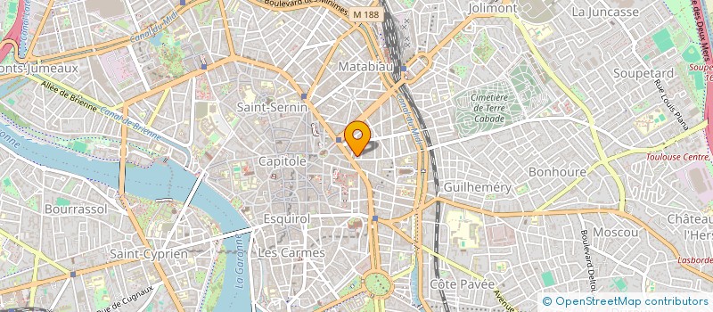 localisation de l'entreprise EC-BAT SAS à TOULOUSE