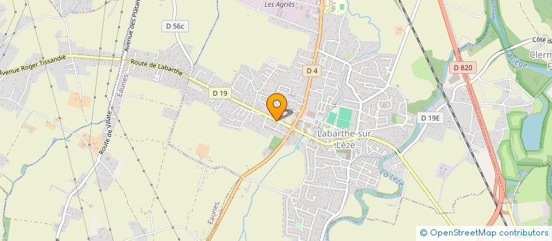 localisation de l'entreprise EC C'ONSULTING à LABARTHE-SUR-LEZE