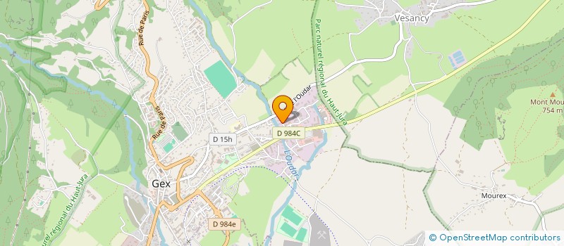 localisation de l'entreprise EC CLEAN à GEX