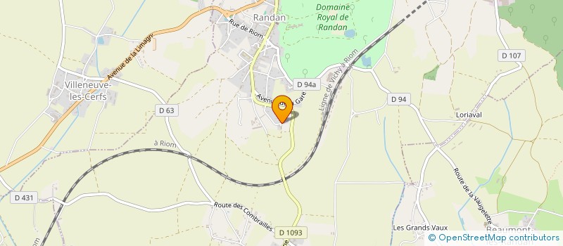 localisation de l'entreprise EC COLOR CONCEPT  RANDAN