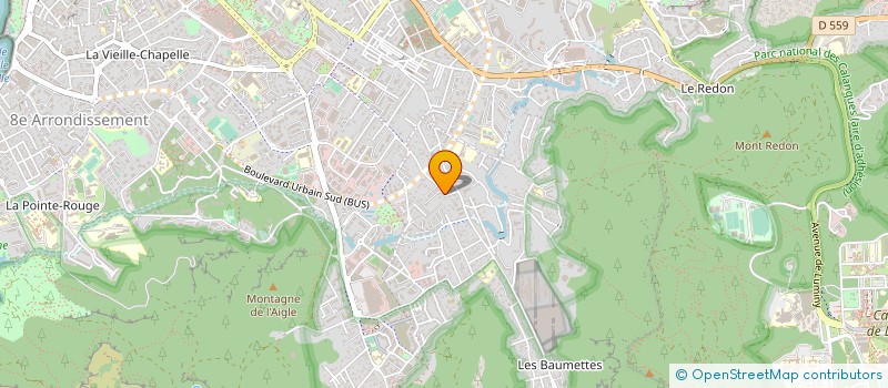 localisation de l'entreprise EC CONFORT  MARSEILLE