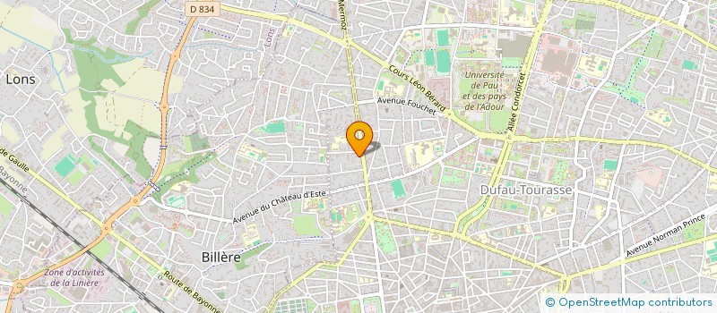 localisation de l'entreprise EC CONSEILS à PAU