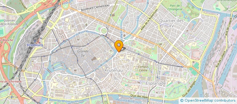 localisation de l'entreprise EC CONSEILS à STRASBOURG