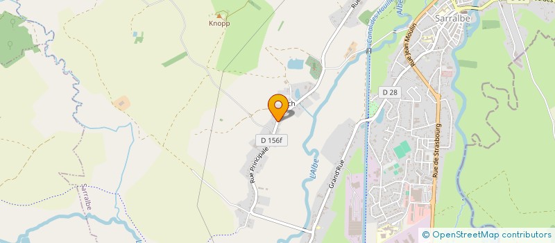 localisation de l'entreprise EC CONSEILS SARL  SARRALBE