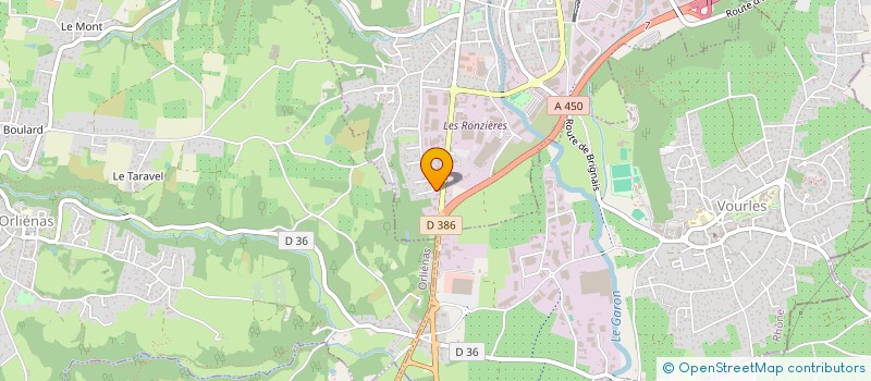 localisation de l'entreprise EC CUISINES à BRIGNAIS