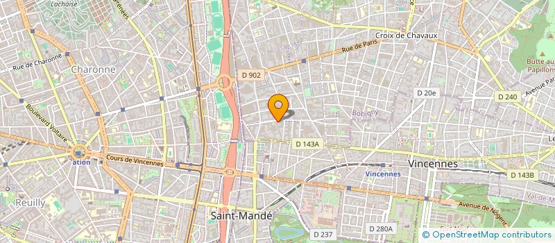 localisation de l'entreprise EC DEEP DATA à MONTREUIL
