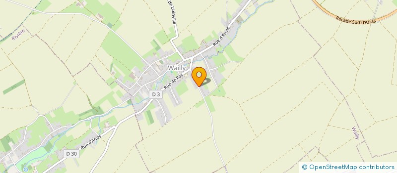 localisation de l'entreprise EC'EAU ASSAINISSEMENT  WAILLY