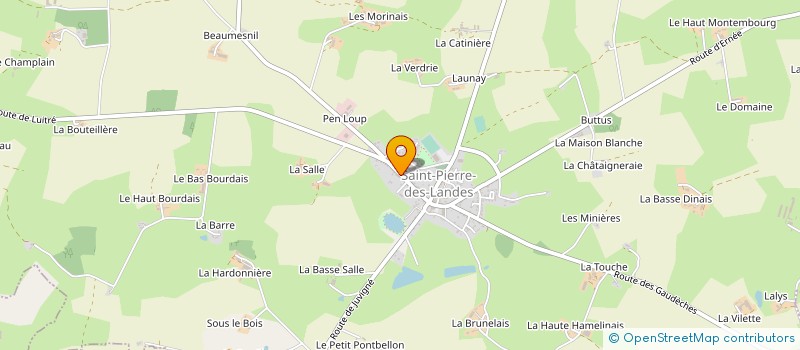 localisation de l'entreprise EC'EAU CONCEPT à ERNEE