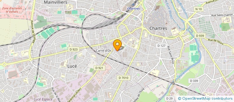 localisation de l'entreprise EC EAU CONSEIL à CHARTRES