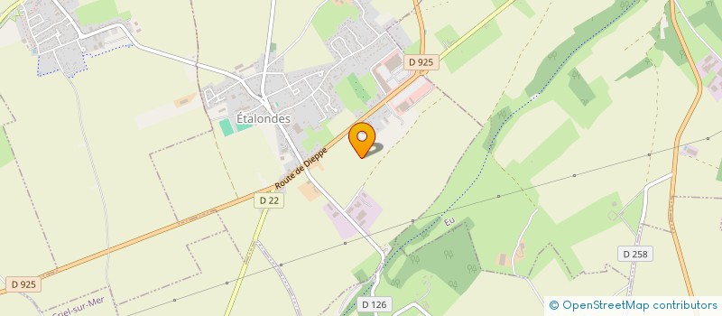 localisation de l'entreprise EC EAU HABITAT à ETALONDES