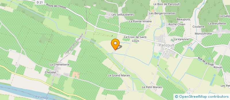 localisation de l'entreprise EC'EAU SANTE  PANZOULT