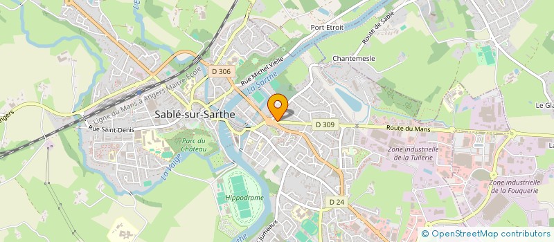 localisation de l'entreprise EC ENERGIES  SABLE-SUR-SARTHE