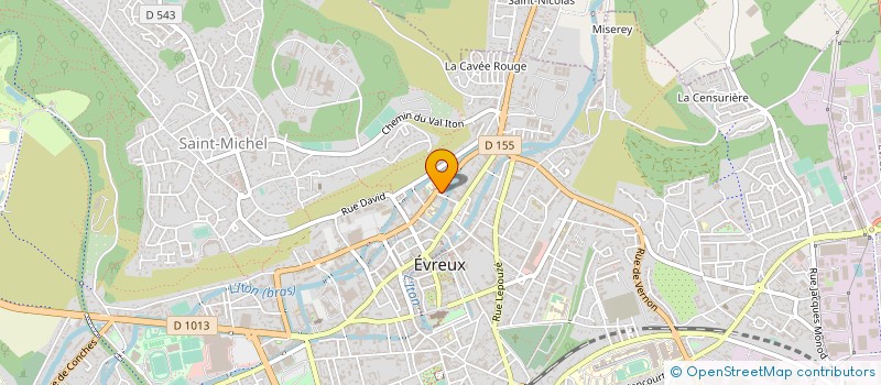 localisation de l'entreprise EC FINANCEMENT  EVREUX