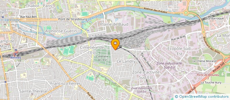 localisation de l'entreprise EC GROUP  CESSON-SEVIGNE