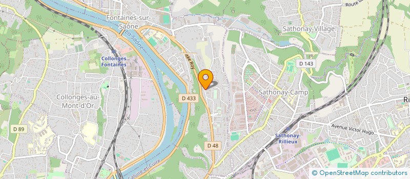 localisation de l'entreprise EC HOME  FONTAINES-SUR-SAONE