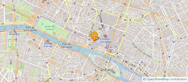 localisation de l'entreprise EC INNOVATIONS à PARIS